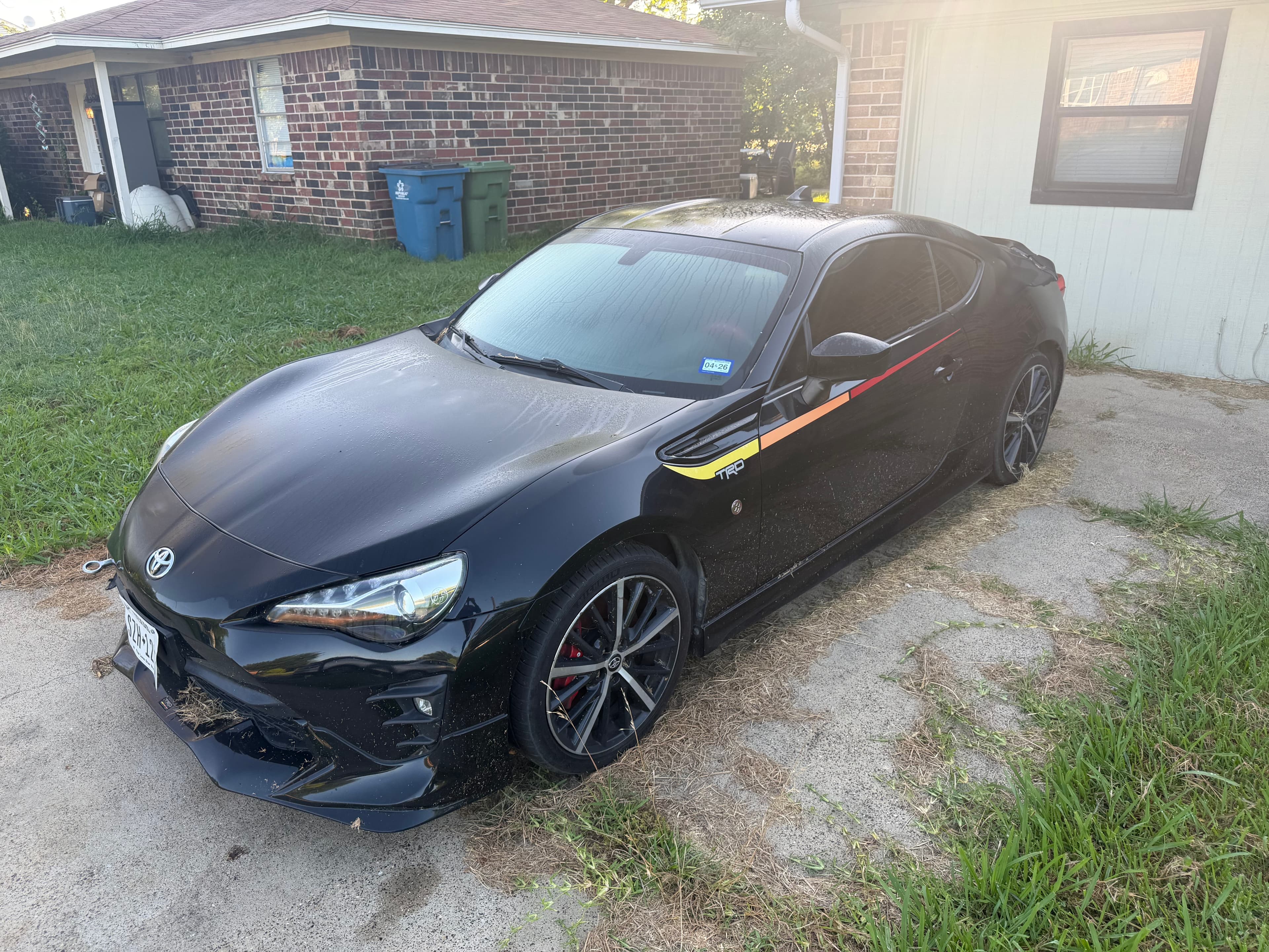 Before β Toyota 86 before detailing